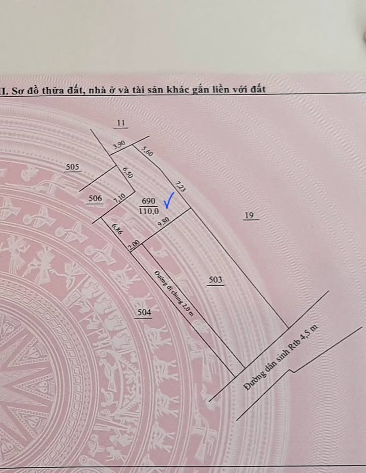 Đất thổ cư Gia Sàng Thái Nguyên 110m² giá 1 tỷ - Chính chủ bán gấp!