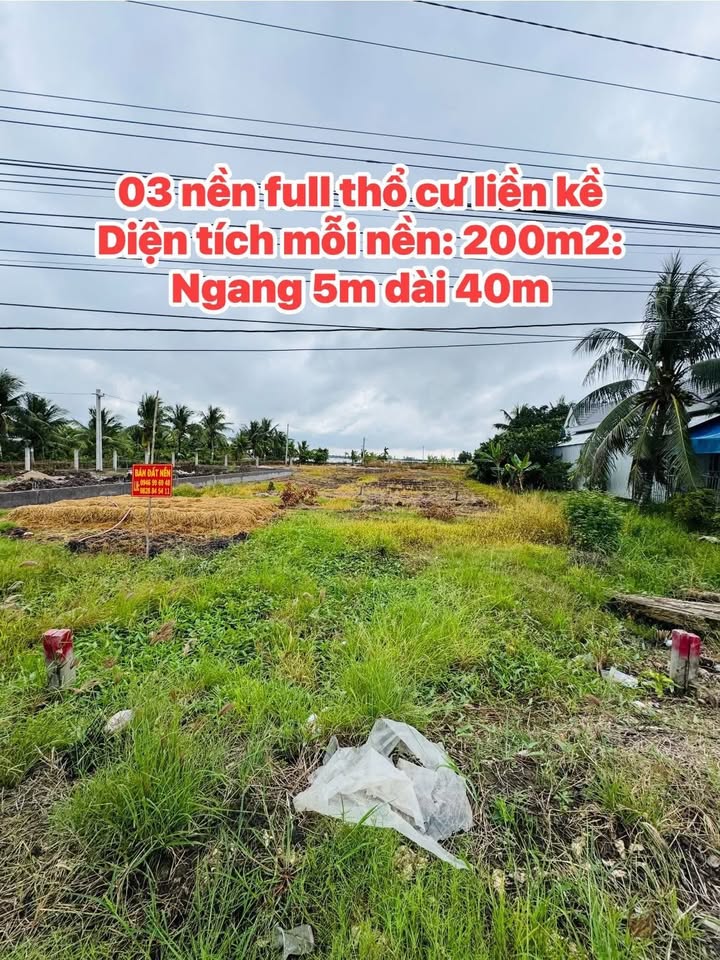 Đất Nền Thạnh Lộc 200m² giá chỉ 750 triệu - An cư lạc nghiệp ngay hôm nay!