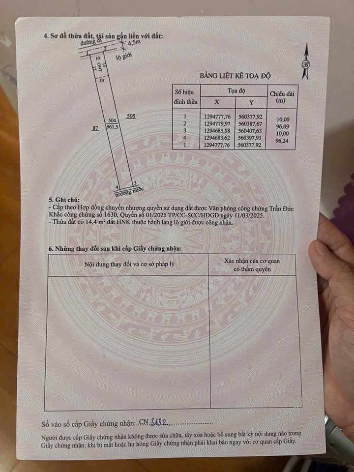 Đất nền Tân Hội 960m² giá chỉ 1.45 tỷ - Cơ hội đầu tư tuyệt vời!