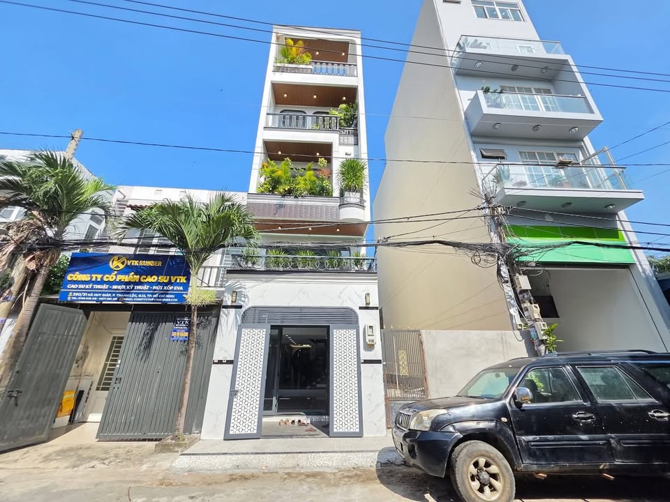 Nhà mới xây 1/ Hà Huy Giáp, An Phú Đông, Q12, 76m² giá 8.9 tỷ - Full nội thất, thang máy