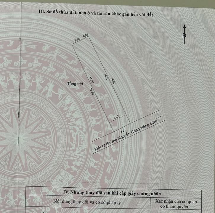Bán đất tặng nhà cấp 4 tại đường Nguyễn Công Hãng, 55m² - Gần mặt tiền chỉ 52m!
