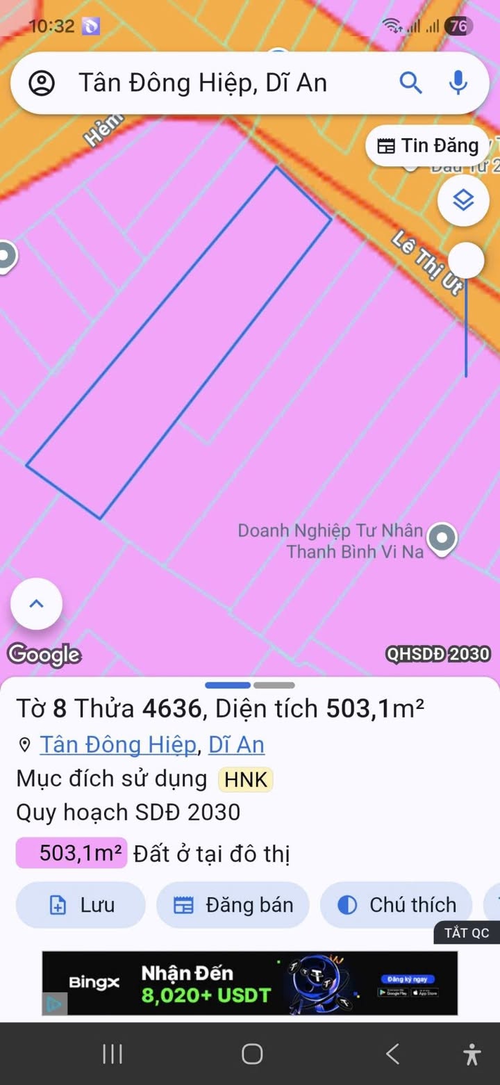 Bán xưởng mặt tiền đường Lê Thị Út, Dĩ An 500m² - Giá chỉ 11 tỷ, thương lượng ngay!