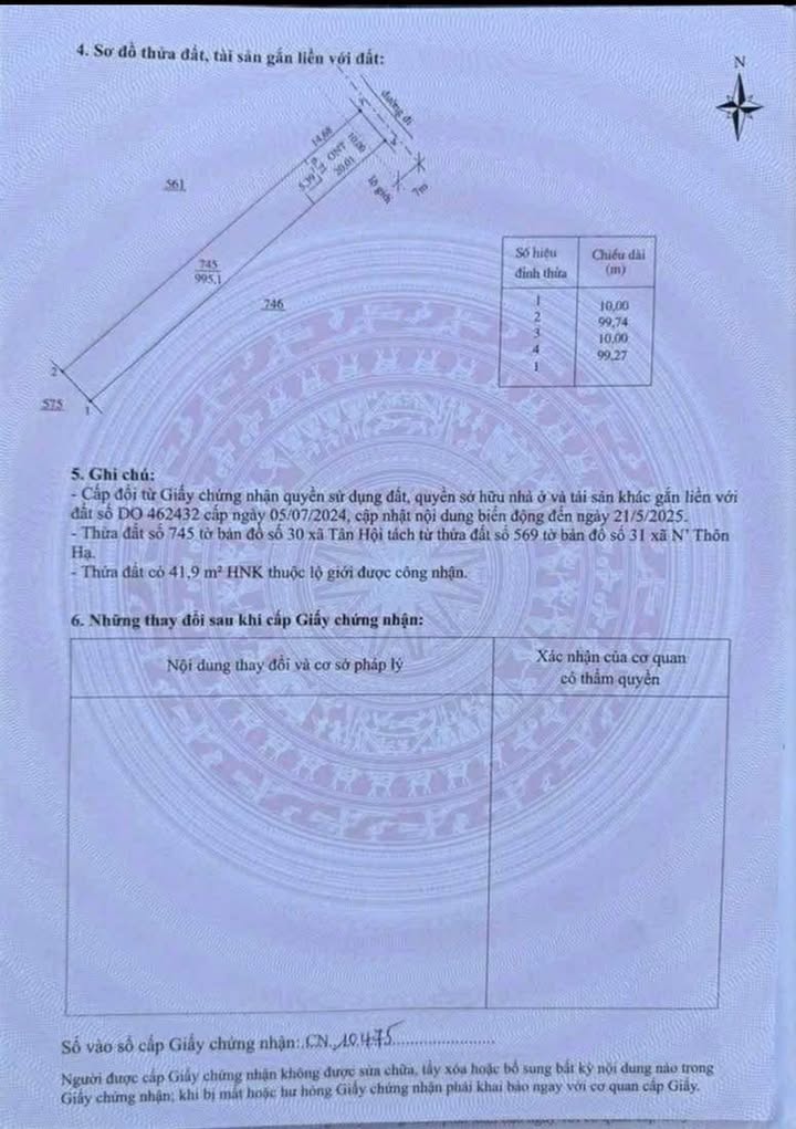 Đất nền Tân Hội, Đức Trọng 164,4m² giá 1,2 tỷ - Khu dân cư sầm uất!