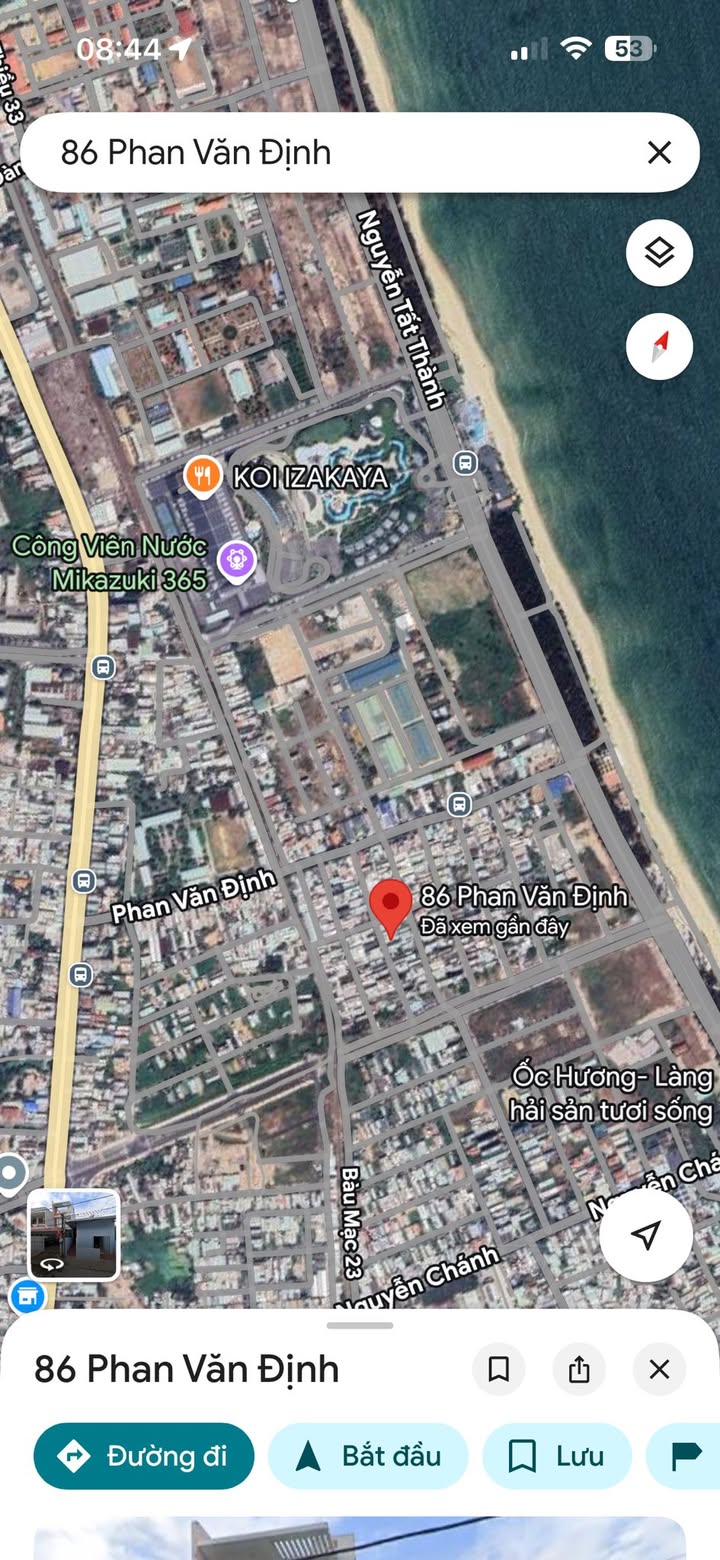 Đất nền Liên Chiểu Đà Nẵng 140m² giá 5 tỷ - Kiệt ô tô gần biển