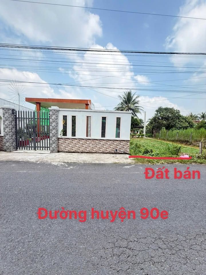 Đất mặt tiền đường Huyện 90E, xã Đạo Thạnh, TP Mỹ Tho 105m² giá 1.35 tỷ - Cơ hội đầu tư hấp dẫn!