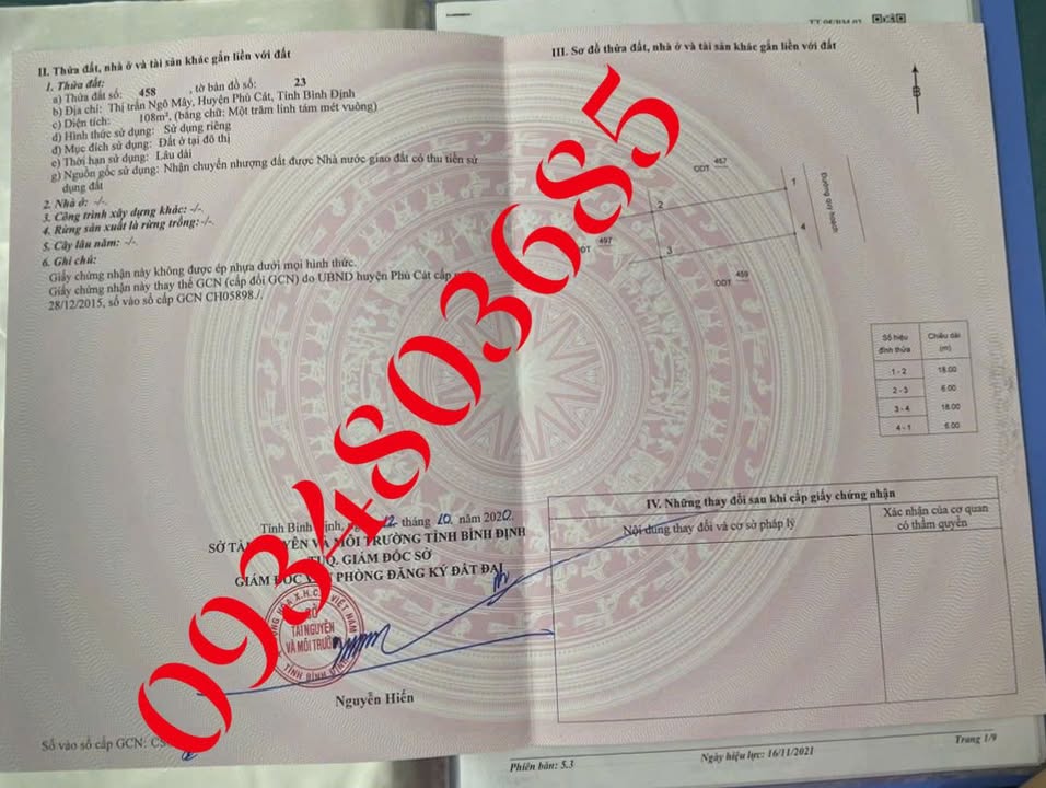 Đất nền khu An Hòa, Phù Cát 108m² giá chỉ 700 triệu - Cơ hội đầu tư tuyệt vời!