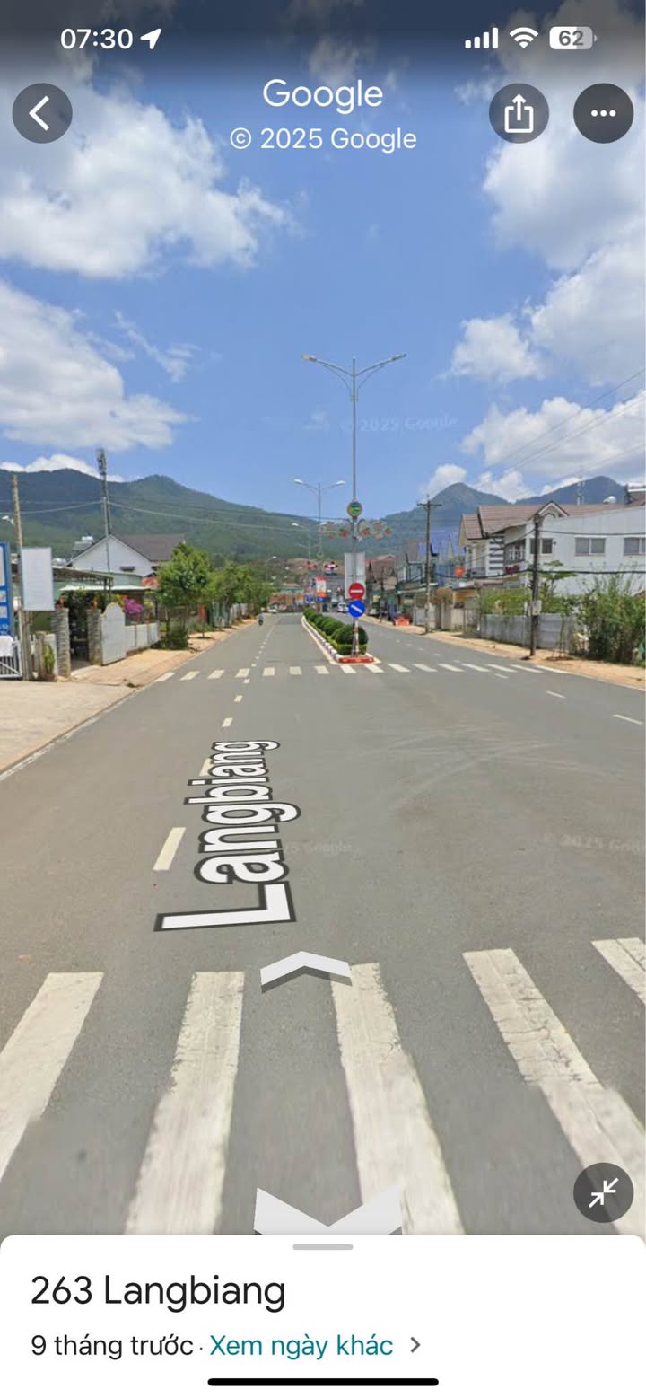 Đất mặt tiền đường Lang Biang Đà Lạt 125m² giá 6 tỷ - Cơ hội đầu tư lý tưởng!