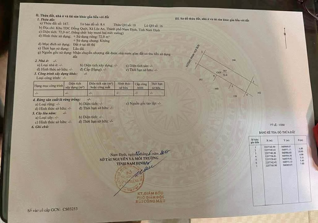 Đất nền khu Đồng Quýt, đường Phan Huy Ích 72m² giá 3 tỷ - Đầu tư sinh lời ngay!