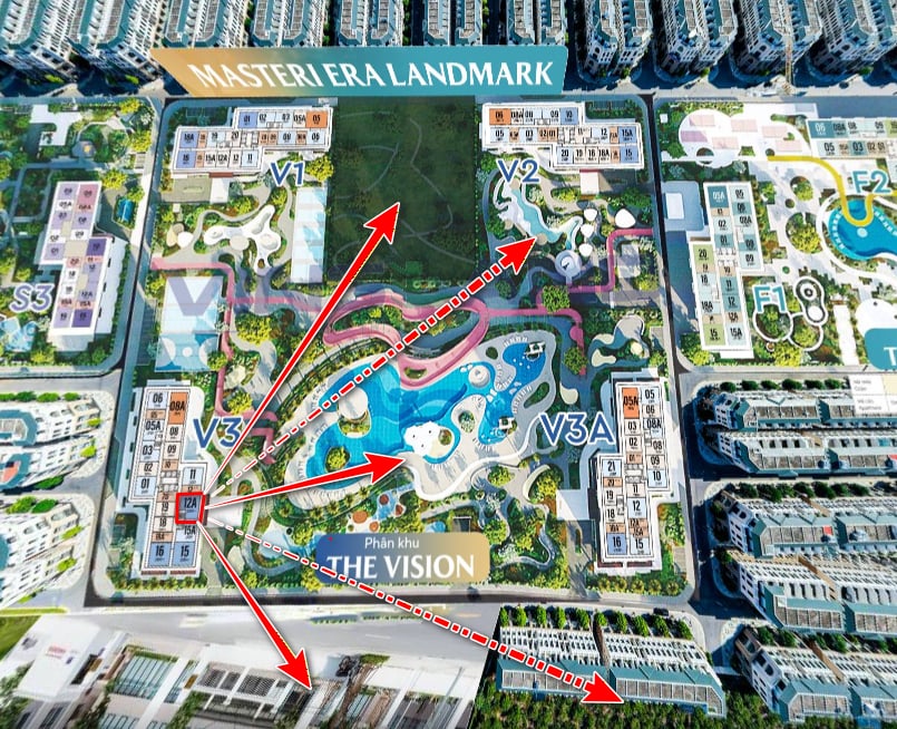 Căn hộ Masteri Era Landmark Văn Giang 59m² giá 4.3 tỷ - Cơ hội đầu tư tuyệt vời!