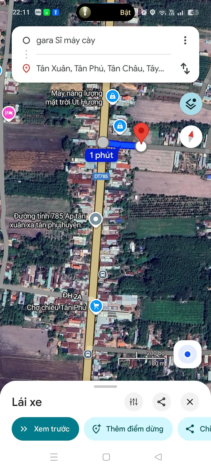 Đất nền Tân Phú, Tân Châu 465m² giá 2.17 tỷ - Gần chợ, thuận lợi cho đầu tư!