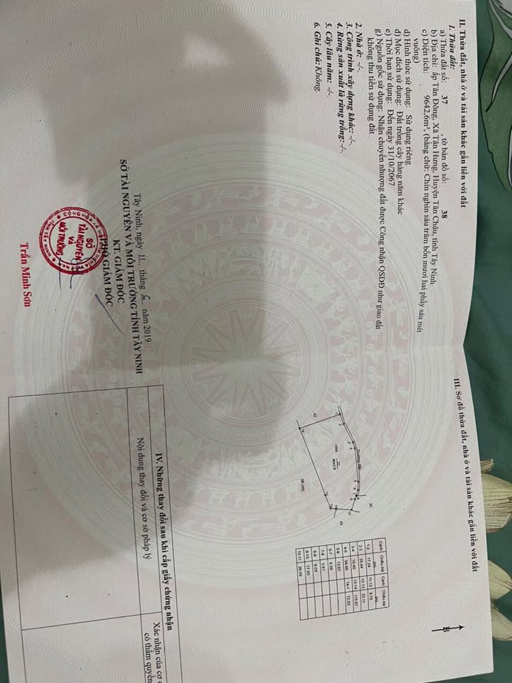 Đất rẫy Tân Hưng Tân Châu 10.000m² - Giá thỏa thuận, cơ hội đầu tư tốt!