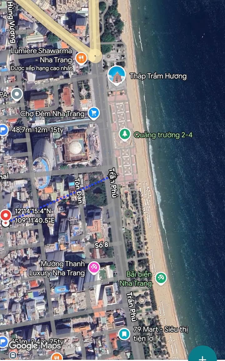 Nhà mặt tiền kinh doanh Hùng Vương, Nha Trang 23m² giá 6.2 tỷ - Đầu tư sinh lời ngay!