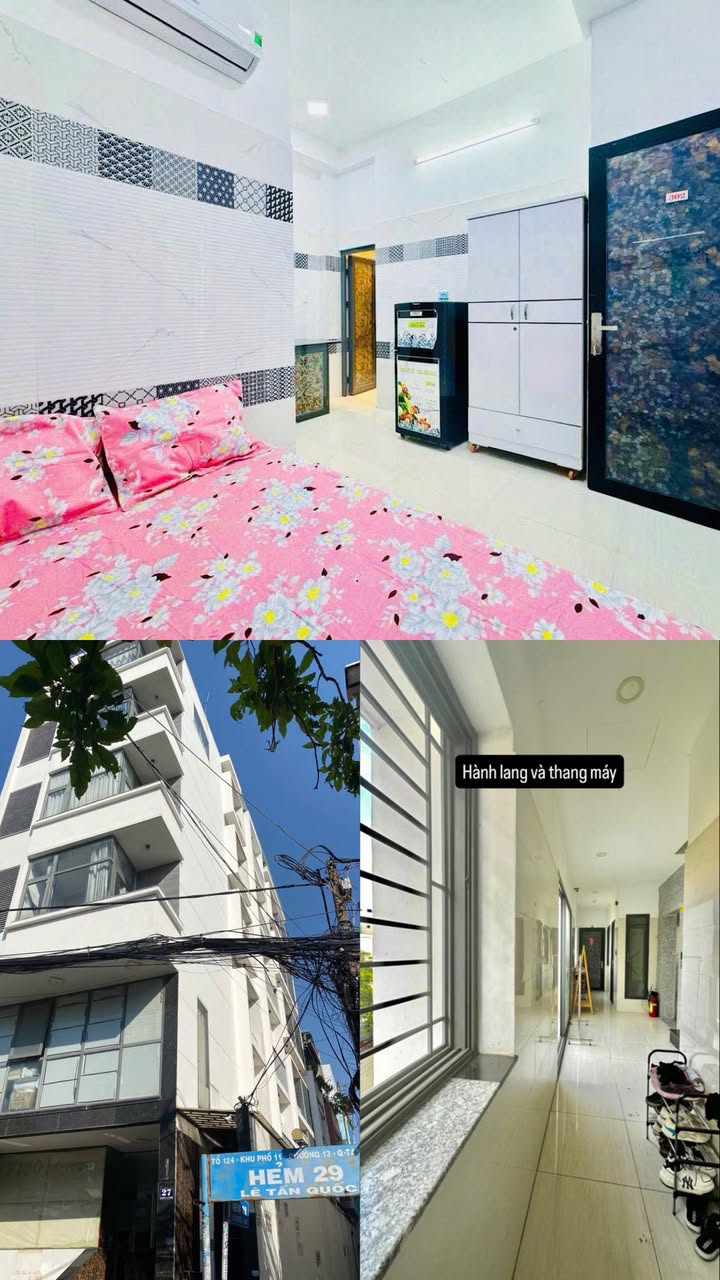 Phòng cho thuê tại Etown Cộng Hòa 27m² giá 4.5 triệu - Full nội thất, thang máy tiện lợi!