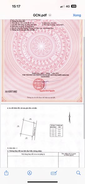 Đất nền Diên Thạnh 251m² giá 1.005 tỷ - Tiềm năng đầu tư cao!