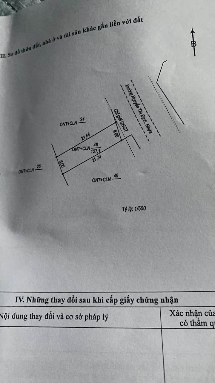 Đất nền Bảo Ninh Đồng Hới 127m² giá 2 tỷ - Mặt tiền Nguyễn Thị Định, đầu tư sinh lời!