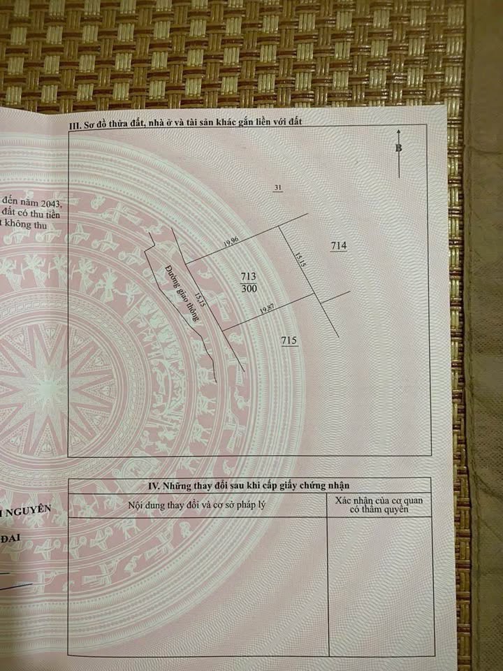 Đất nền Phúc Trìu 300m² giá 1 tỷ - Vị trí đắc địa gần chợ!