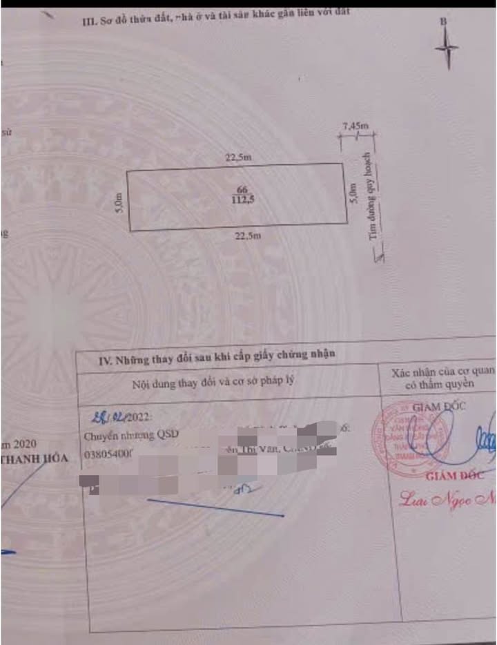 Đất nền đẹp tại Đông Vệ, Thanh Hóa 122m² giá 5 tỷ - Xây dựng tự do!