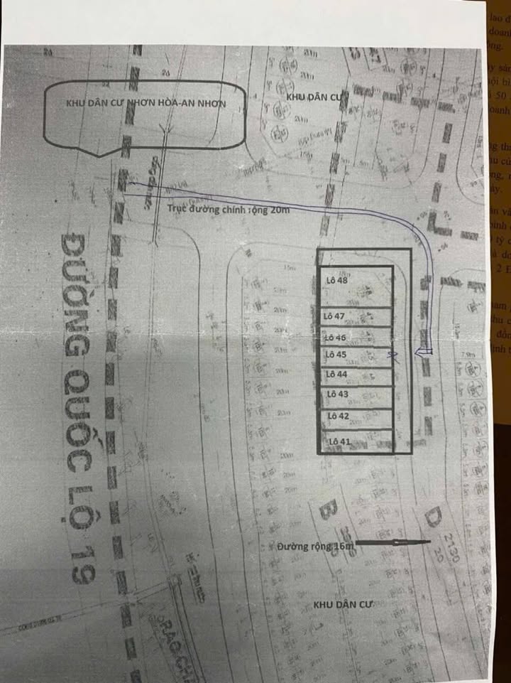 Lô Đất Khu Vực Huỳnh Kim, An Nhơn, 103m² - Đất ở đô thị, Giá tốt!