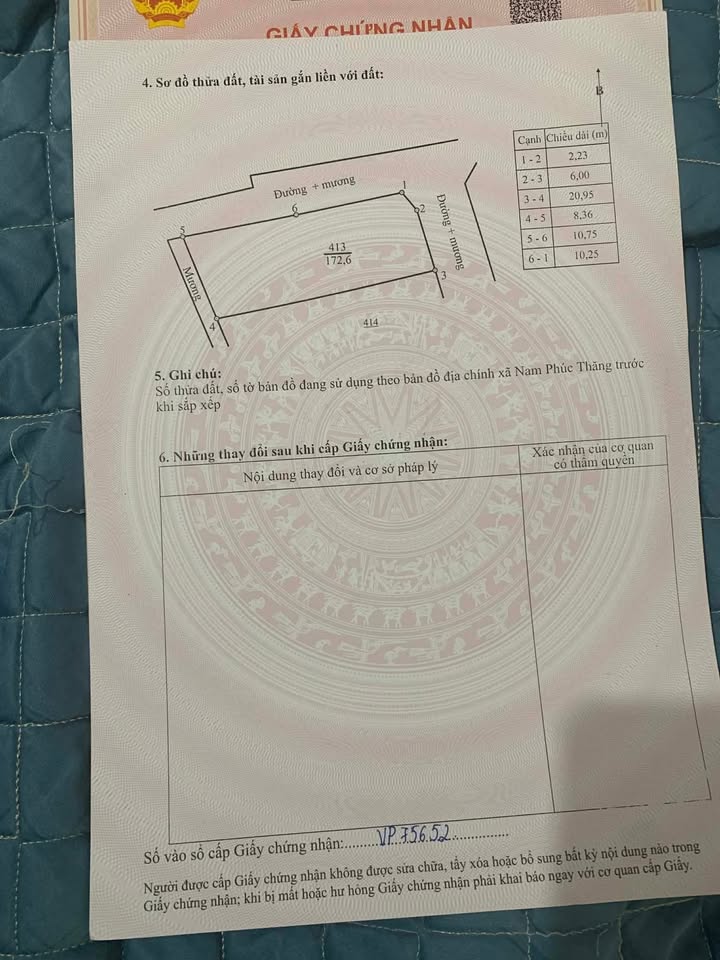 Đất nền Cẩm Thăng 160m² giá 500 triệu - Đầu tư sinh lời tốt!