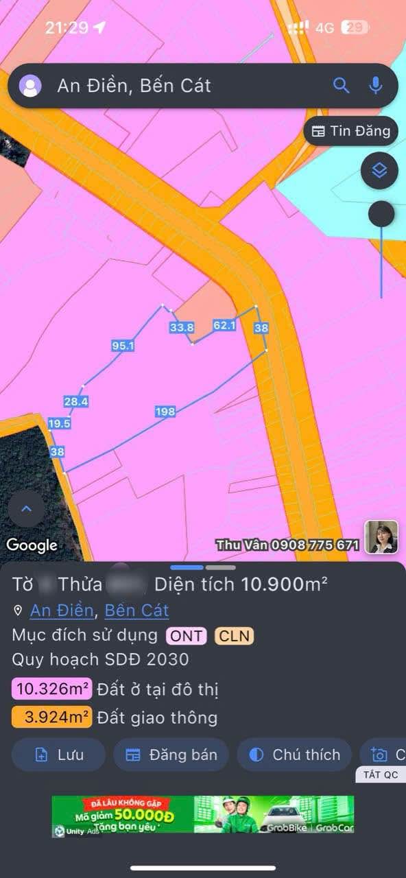 Đất mặt tiền DT748, phường Long Nguyên, 18,900m² giá 26 tỷ - Cơ hội đầu tư hấp dẫn!