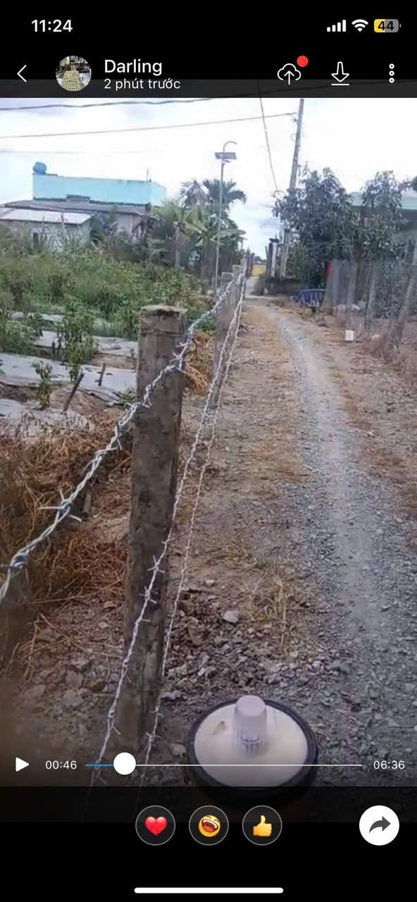 Đất vườn 781m² Mỹ Thạnh, Tân Trụ, Long An - Giá 2.3 tỷ, Sổ hồng riêng