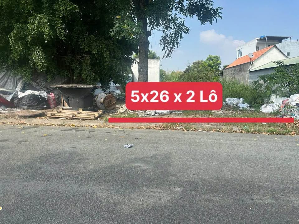 Đất nền Khu dân cư Hoàng Long, Bến Lức 132.8m² giá 3.75 tỷ - Cơ hội đầu tư hấp dẫn!