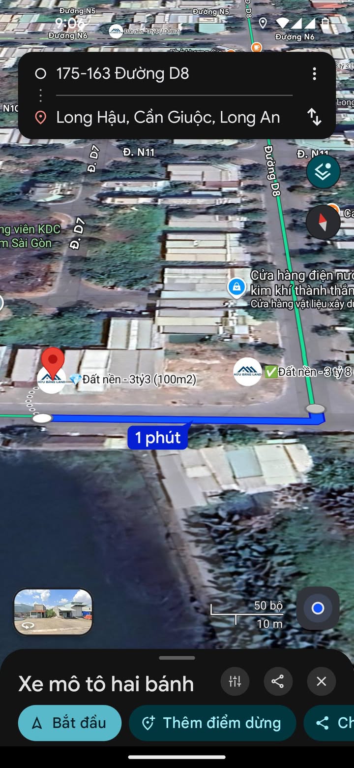 Đất nền KDC Long Hậu Nam Sài Gòn 100m² giá 3.3 tỷ - Vị trí kinh doanh đắc địa!