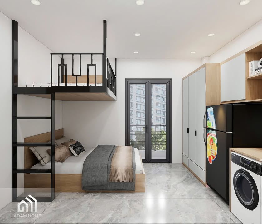 Cho thuê căn hộ CCMN 66 Hồ Tùng Mậu - Ban công thoáng mát, đầy đủ tiện nghi!