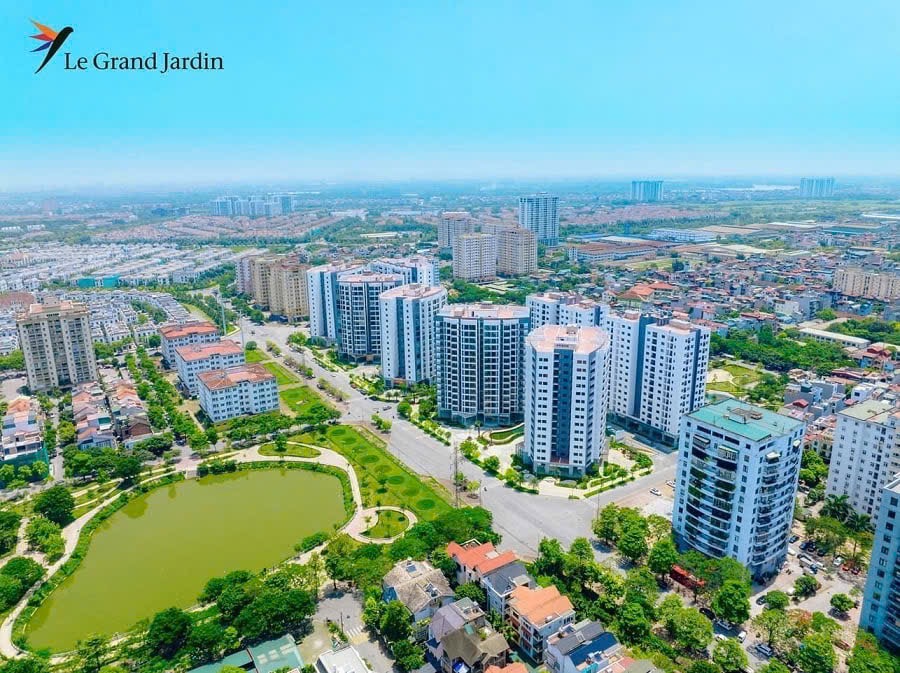 Căn hộ 2 phòng ngủ Le Grand Jardin Long Biên - Full nội thất, giá tốt!