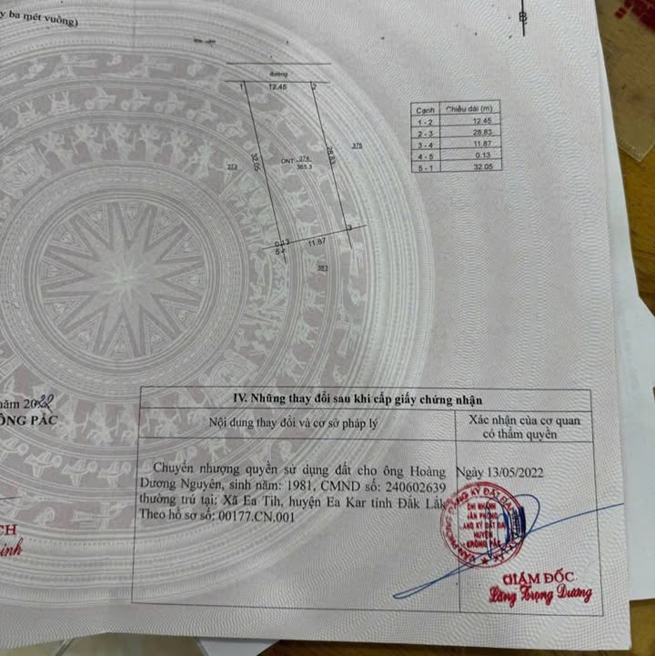 Đất nền khu đấu giá Ea Knuếc, Đắk Lắk 364.8m² - Vị trí đẹp, phát triển kinh doanh!