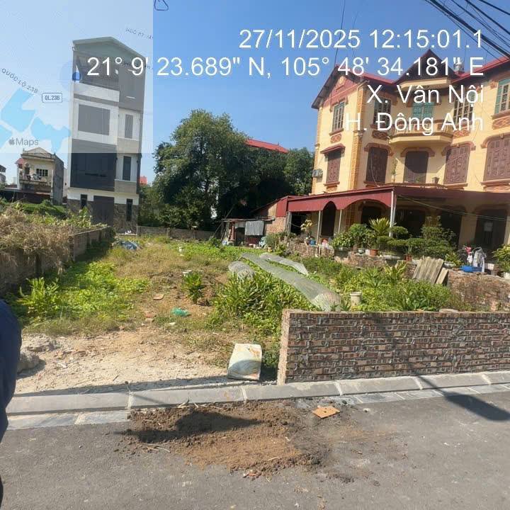 Đất thổ cư xã Vân Nội 325m² giá 24.4 tỷ - Cơ hội đầu tư hiếm có!