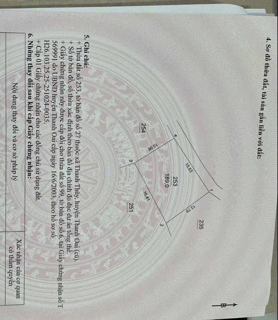 Đất nền thôn Dụ Tiền, xã Tam Hưng, 189m² giá 7.6 tỷ - Sổ đỏ chính chủ, đầu tư sinh lời!