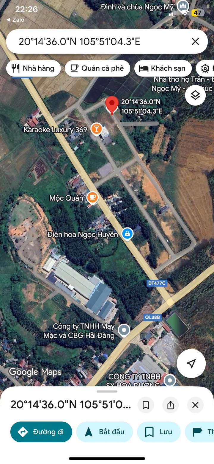 Đất thổ cư tại thôn Me, xã Sơn Lai, Nho Quan 114m² giá 1 tỷ - Đầu tư sinh lời bền vững!