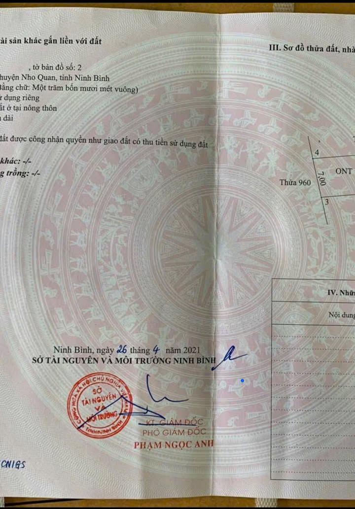 Đất nền Gia Sơn Ninh Bình 175m² - Đầu tư sinh lời hấp dẫn!