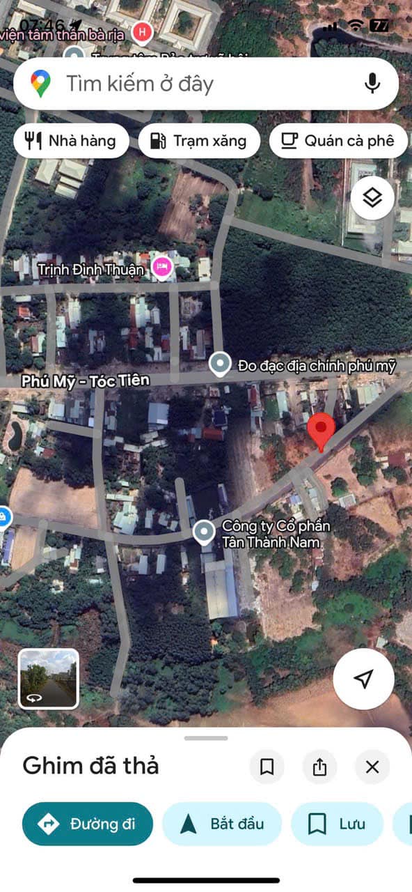 Đất nền 98m² tại Ấp 6 Tóc Tiên giá 1.6 tỷ - Sát Mặt tiền đường Phú Mỹ Tóc Tiên!