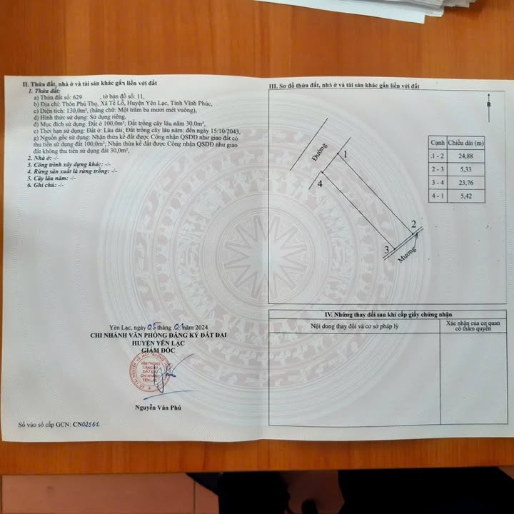 Đất nền đẹp đường liên xã Tề Lỗ 130m² giá chỉ 60 triệu - Cơ hội đầu tư hiếm có!