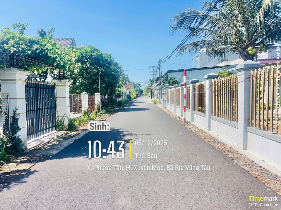 Đất nền ấp Việt Kiều, Phước Tân, Xuyên Mộc 338m² giá 3.51 tỷ - Đầu tư sinh lời lý tưởng!