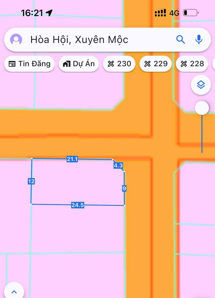 Đất Hòa Hội - Xuyên Mộc 296m² giá 1.056 tỷ - Lô góc 2 mặt tiền