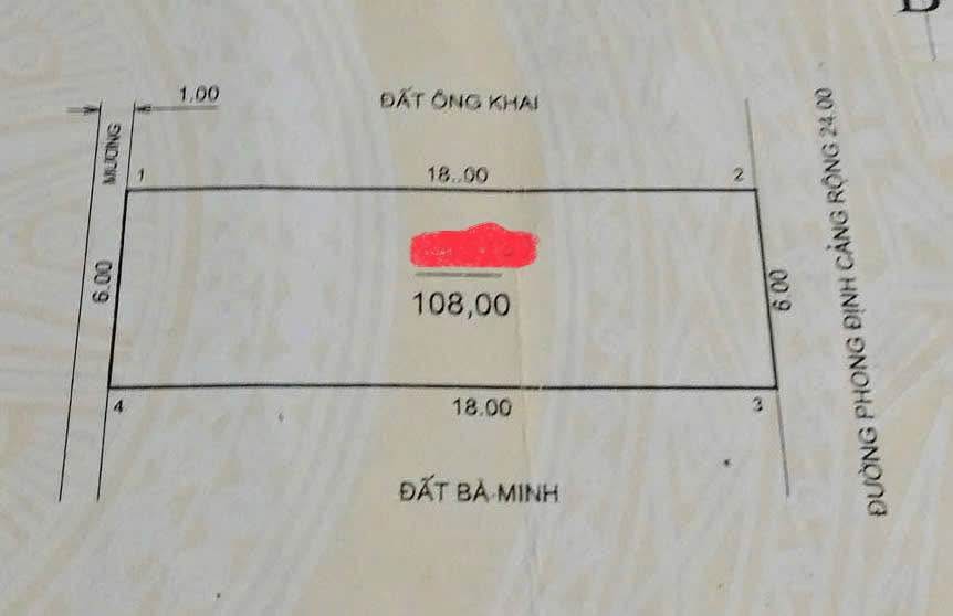 Nhà mặt đường Phong Đình Cảng Vinh 108m² giá 12 tỷ - Kinh doanh sầm uất!