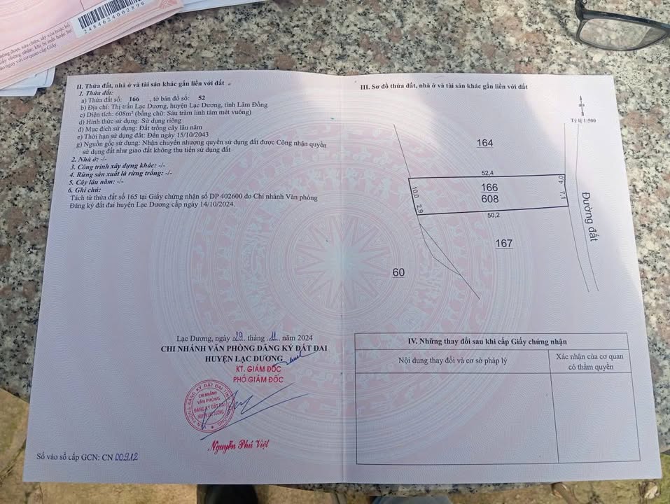 Đất nông nghiệp Lạc Dương 608m² giá 2.3 tỷ - Phù hợp làm homestay nghỉ dưỡng!