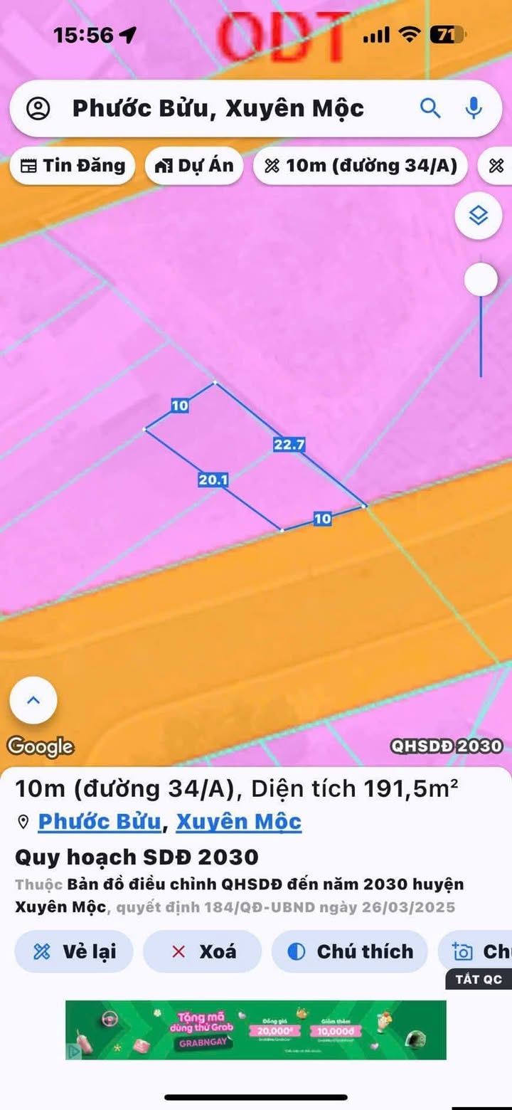 Đất nền Thị Trấn Phước Bửu 80m² giá 2.6 tỷ - Vị trí kinh doanh đắc địa!