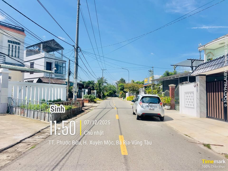 Đất thổ cư Phước Bửu, Xuyên Mộc 203m² giá 1.5 tỷ - Khu dân cư sầm uất!