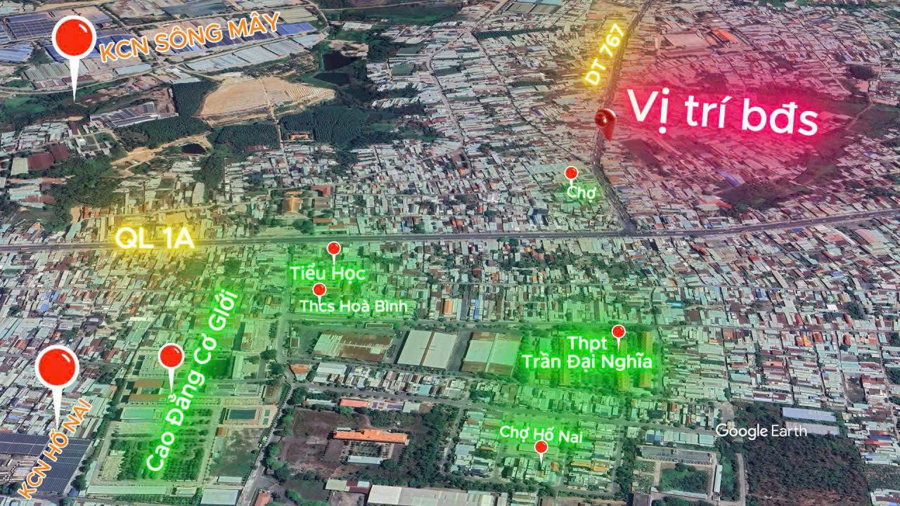 Bán nhà mặt tiền ĐT 767, xã Bắc Sơn, Trảng Bom, diện tích 863.6m² - Khu kinh doanh sầm uất!