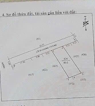 Đất Nghi Ân 60m² giá 1.4 tỷ - Hướng Tây Bắc, vị trí đắc địa!