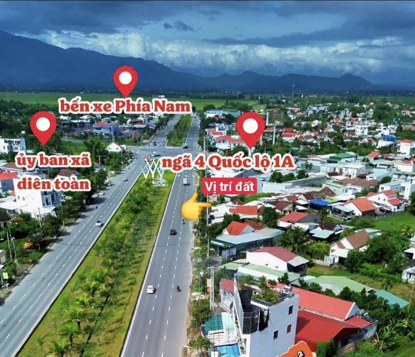 Đất Mặt Tiền Võ Nguyên Giáp, Diên Toàn 318m² giá 11.13 tỷ - Đầu tư sinh lời ngay!