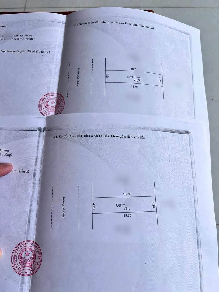 Cặp nền đất khu Sao Mai - Đường Lê Hoàn 157.08m² giá 3 tỷ - Cơ hội đầu tư hấp dẫn!
