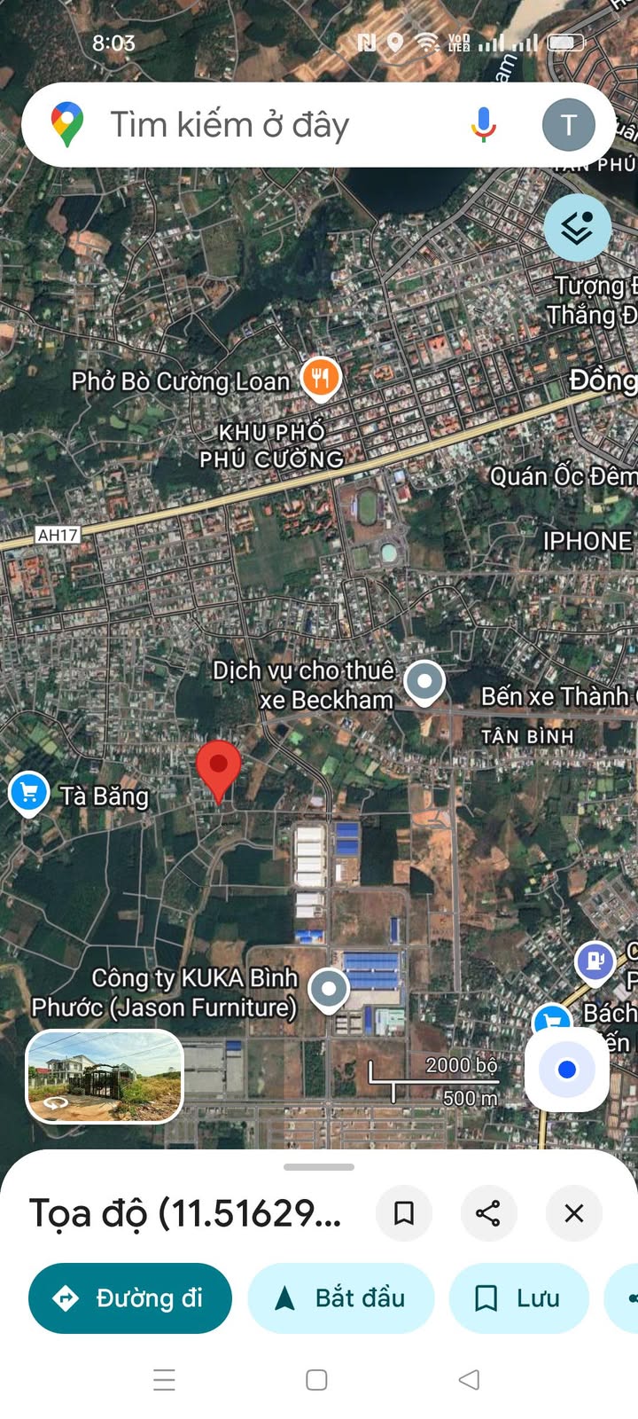 Nhà phố Tiến Thành, Đồng Xoài 186m² giá 1.1 tỷ - Sân đậu ô tô thoải mái!