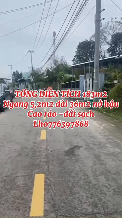 Đất nền Hòa Phong, Đà Nẵng 187.2m² giá 9 triệu - Sổ hồng chính chủ!