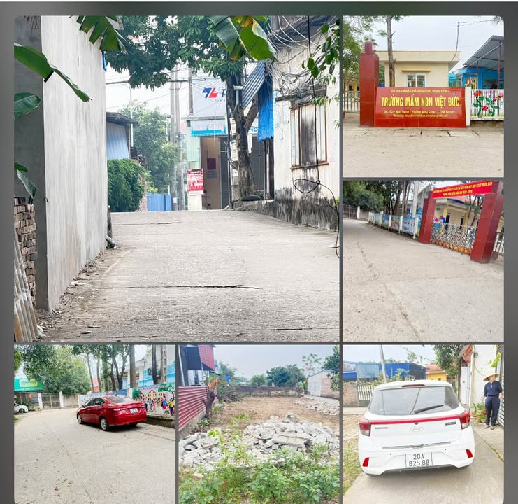 Đất nền Hợp Thành, Sông Công, Thái Nguyên 100m² chỉ 1.2 tỷ - Vị trí đẹp, tiện ích đầy đủ!