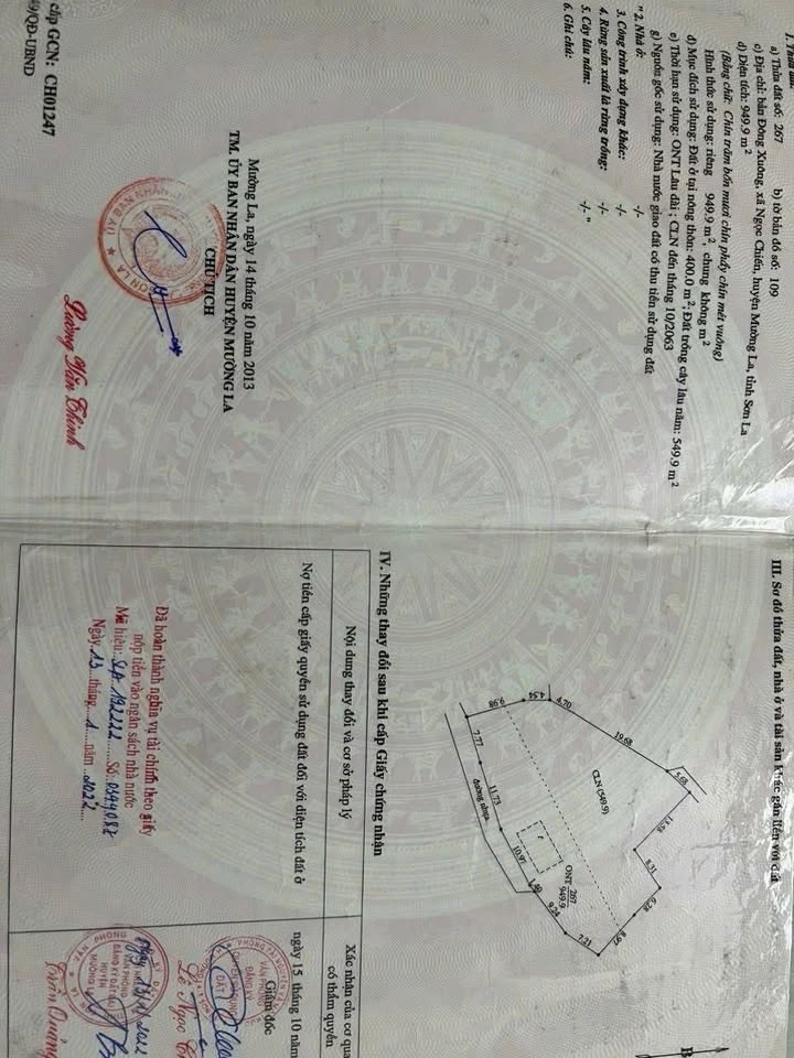 Đất nền tại Đông Xuông, Ngọc Chiến, Sơn La 45m² giá 3.69 tỷ - Tiềm năng phát triển lớn!